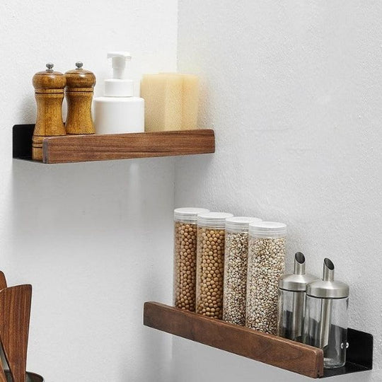 Wall Bathroom Shelf No Drill Storage Rack