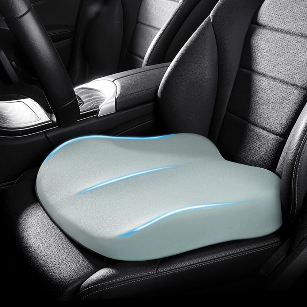 Seat Cushion for Car Driver Memory Foam Height Boost Wedge Adult