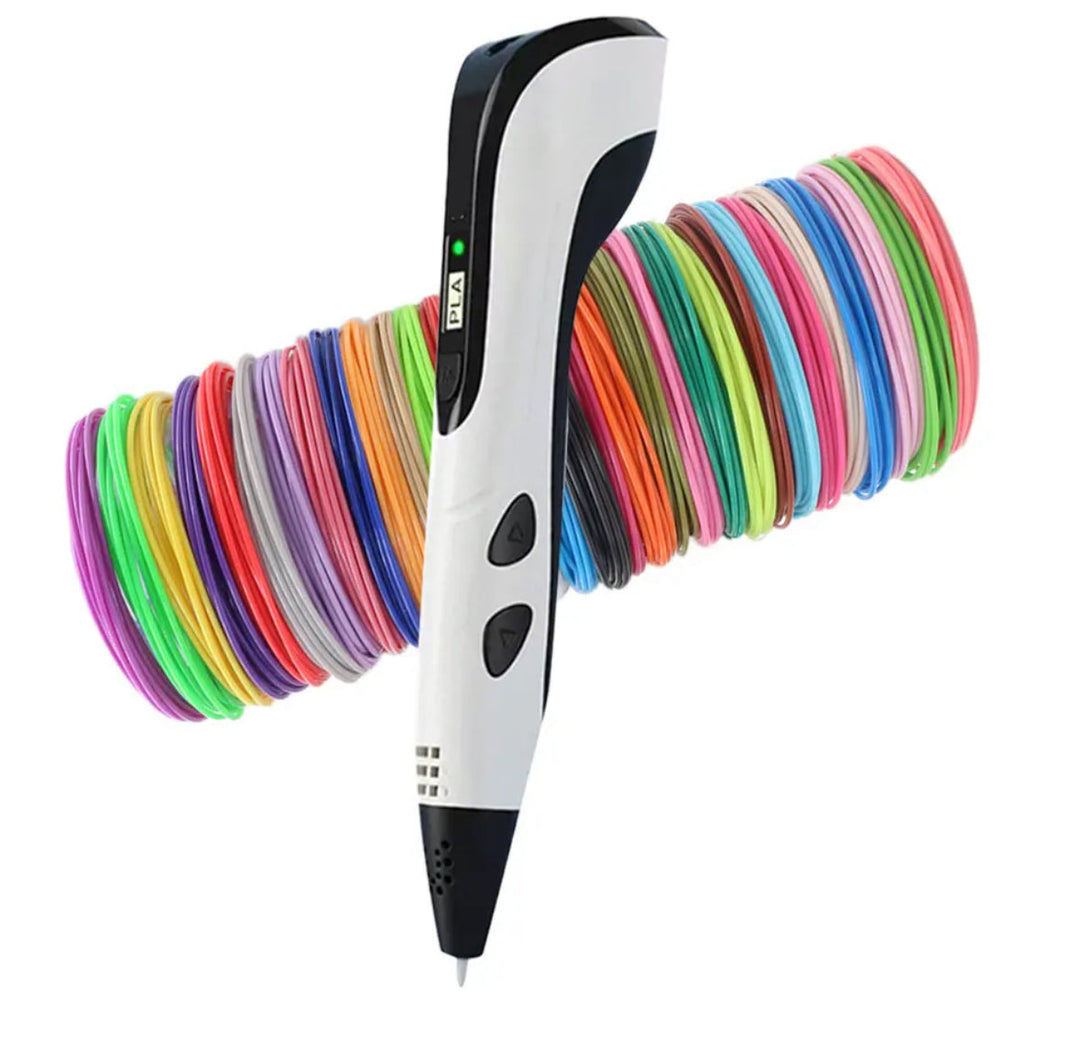 3D Pen for Kids and Adults with PLA Filament LED Display Crafts