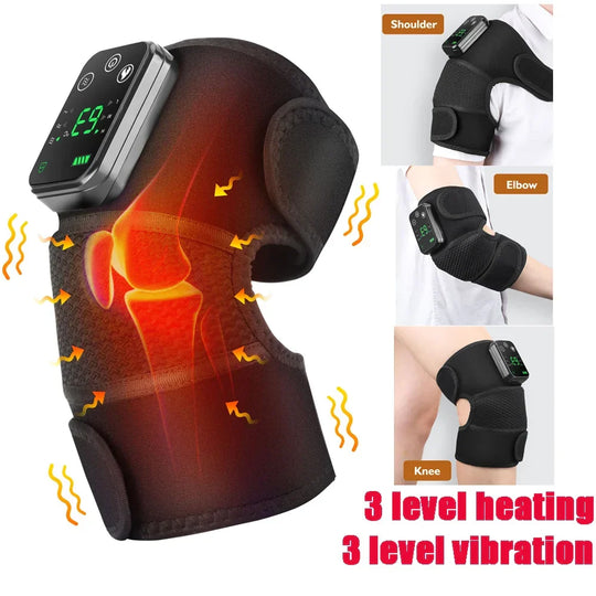 Heated Shoulder Brace Wireless with Vibration for Pain Relief