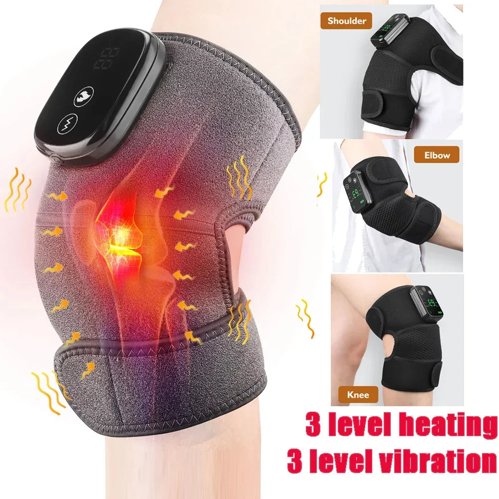 Heated Shoulder Brace Wireless with Vibration for Pain Relief