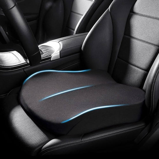 Ergonomic Car Seat Cushion | Memory Foam Comfort Booster
