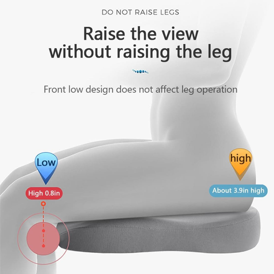 Ergonomic Car Seat Cushion | Memory Foam Comfort Booster