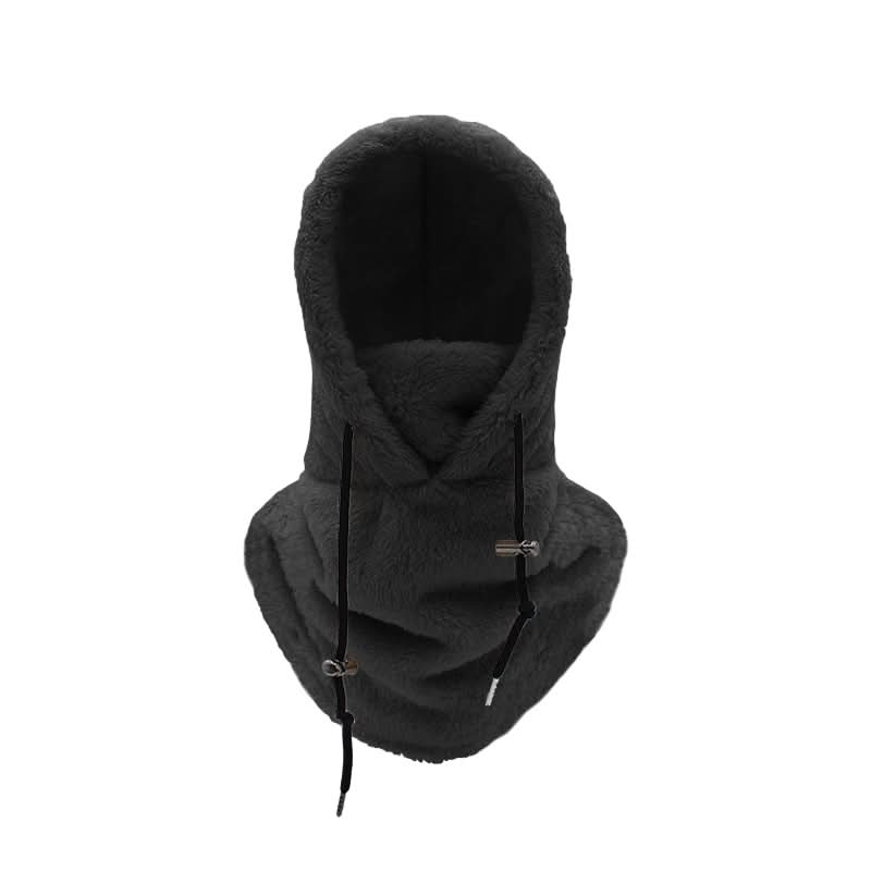 Thermal Winter Balaclava | Fleece Lined Hood with Drawstrings