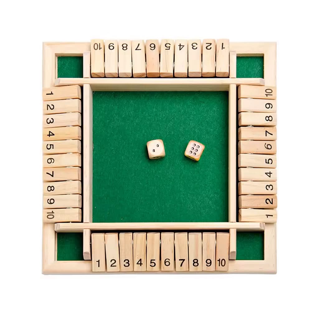 Wooden Dice Math Game | Montessori Educational Toy