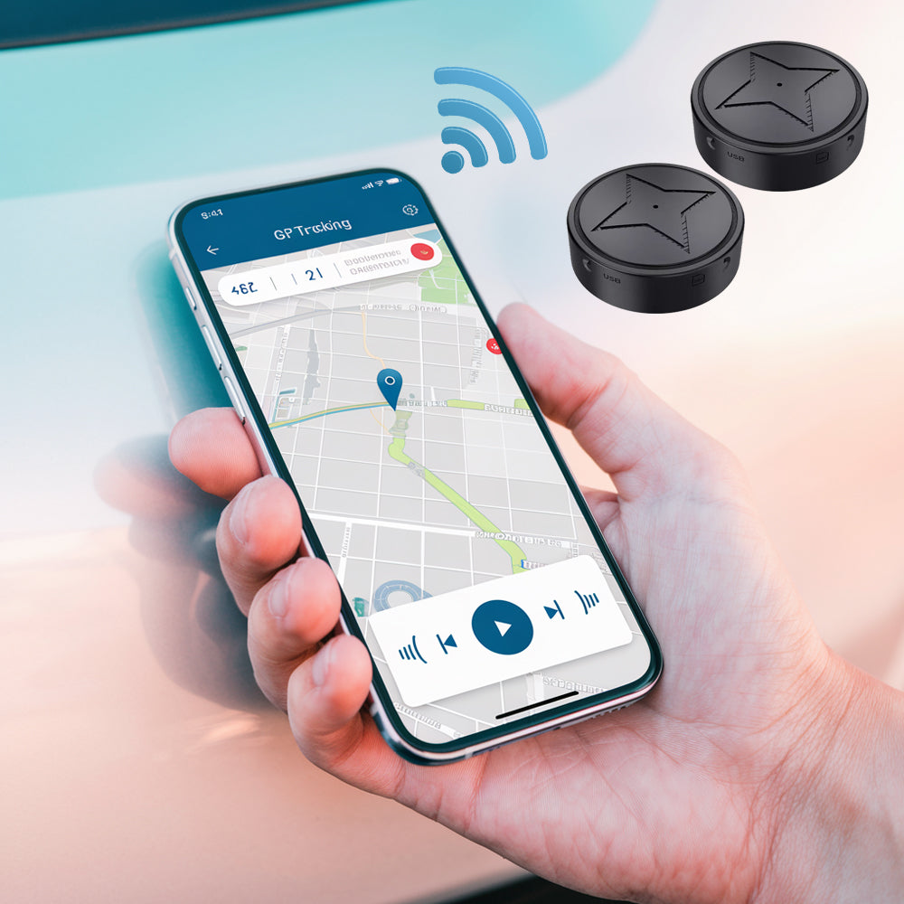 GPS Tracker for Vehicles Magnetic Real Time Tracking with App