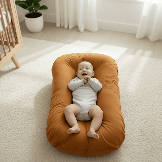 Baby Sleep Nest | Soft Memory Foam Infant Lounger