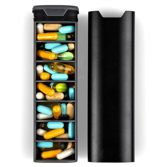 Weekly Pill Organizer | Compact Travel-Friendly Design