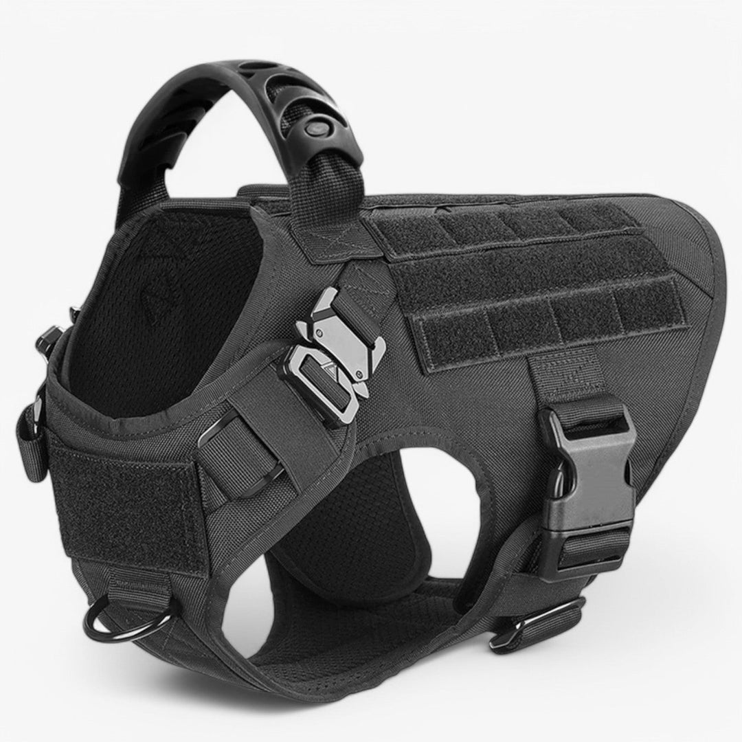 Military Grade Dog Harness | Tactical Training Vest with Quick-Release System