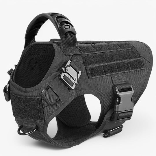 Military Grade Dog Harness | Tactical Training Vest with Quick-Release System