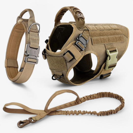 Military Grade Dog Harness | Tactical Training Vest with Quick-Release System