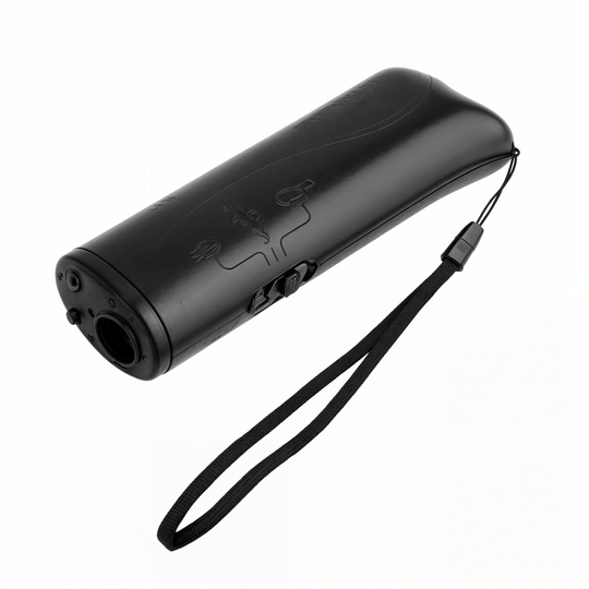 Ultrasonic Anti-Barking Dog Trainer with Adjustable Range for Indoor or Outdoor Use