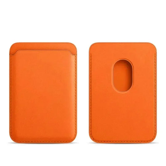 Magnetic Leather Card Holder Wallet for iPhone